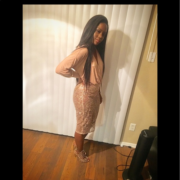 Sheer embellished skirt - Picture 4 of 4